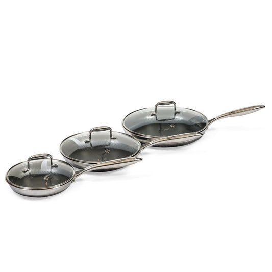 Vertex Fusion Cookware Set | Hybrid Stainless Steel