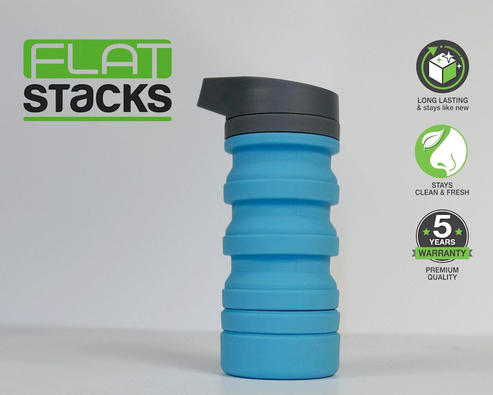 Flat Stacks™ 580ml Drink Bottle