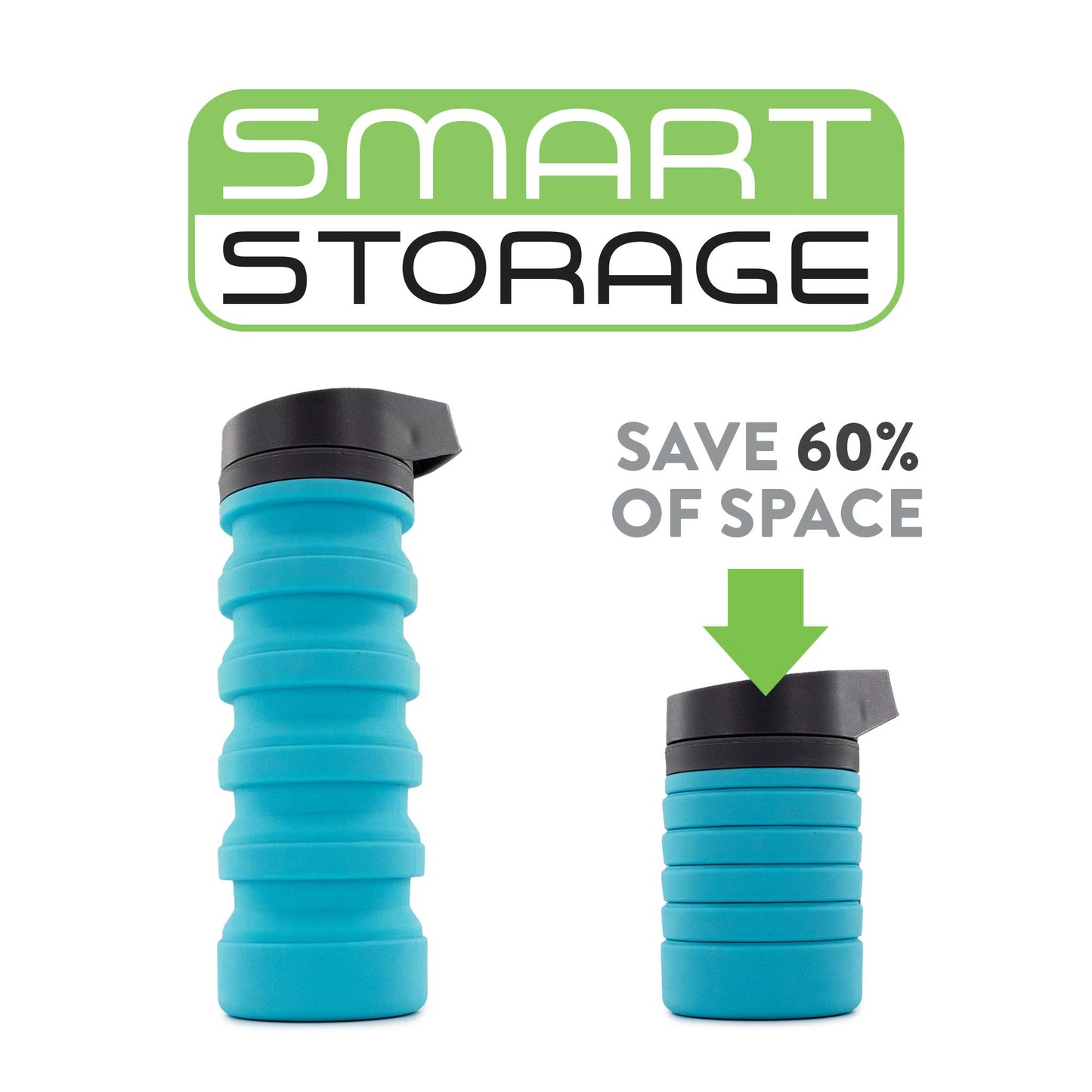 Flat Stacks™ 580ml Drink Bottle