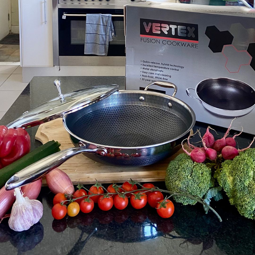 VERTEX Cookware Wok | Non Stick | Non Toxic