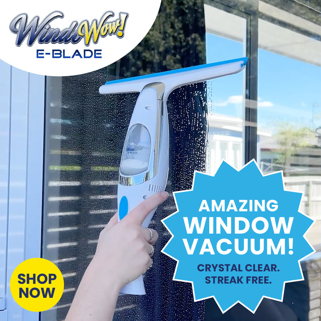 WindoWow™ E-blade Window Vacuum Value Pack With Free Accessories